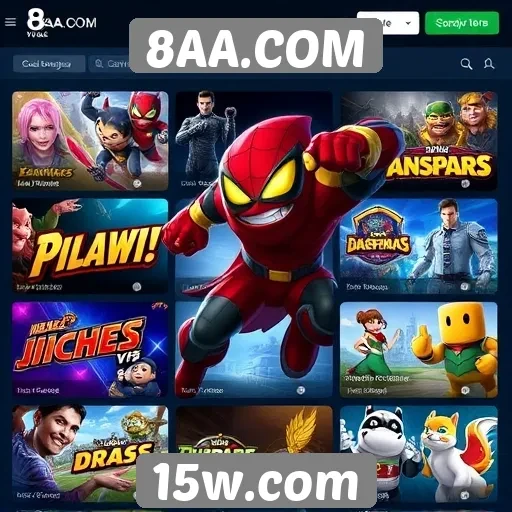Análise das principais categorias de jogos no 8AA.COM
